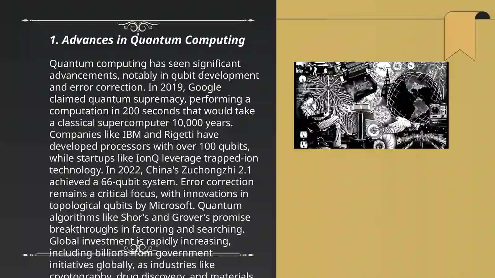 Advances in Quantum Computing 3