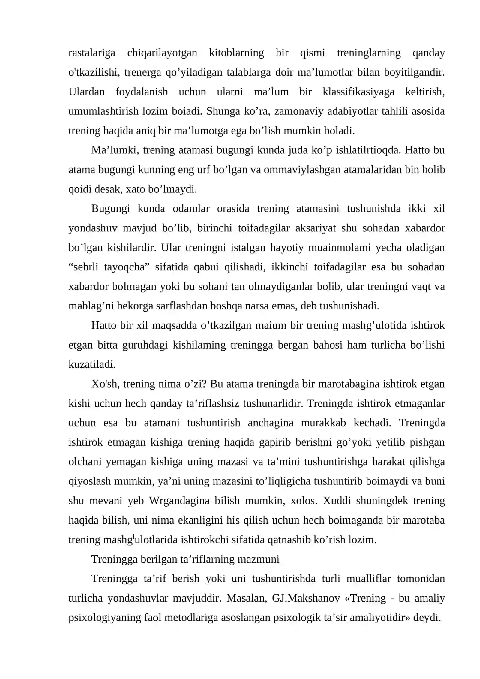 Psixologik trening tushunchasi 3