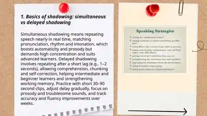 Shadowing and Role-playing Strategies 3