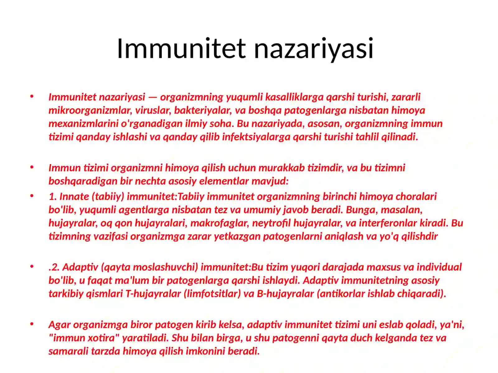 MIKROBIOLOGIYA VIRUSOLOGIYA VA IMMUNOLOGIYA 3
