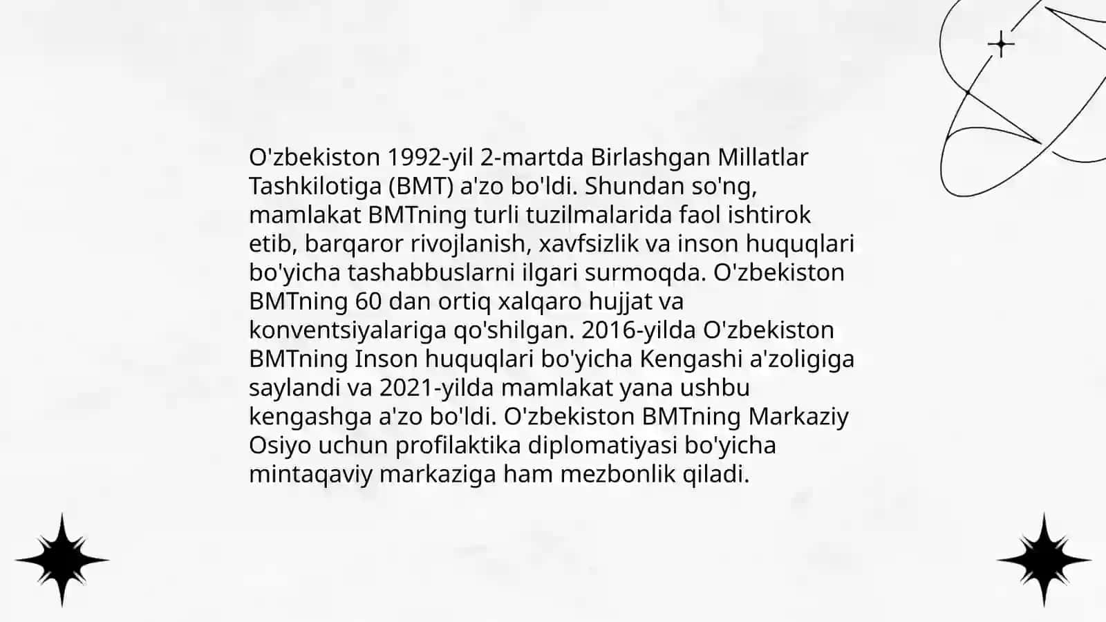 O'zbekiston va Jahon hamjamiyati 3