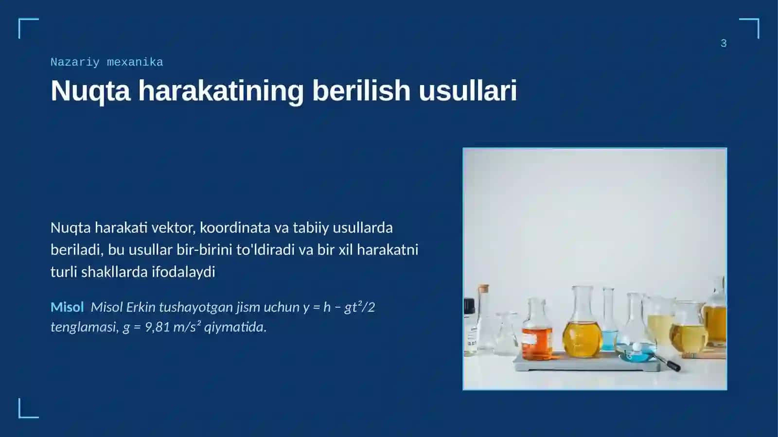 Kinematika 3