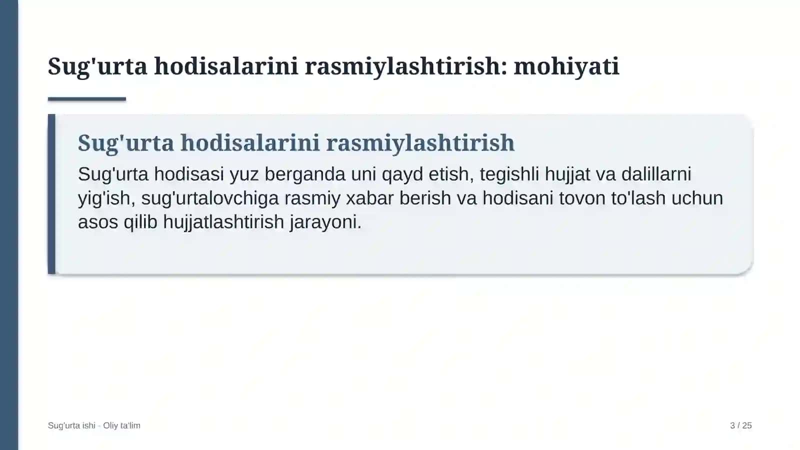 metropolitenda sug'urta hodisalarini rasmiylashtirish 8537 3