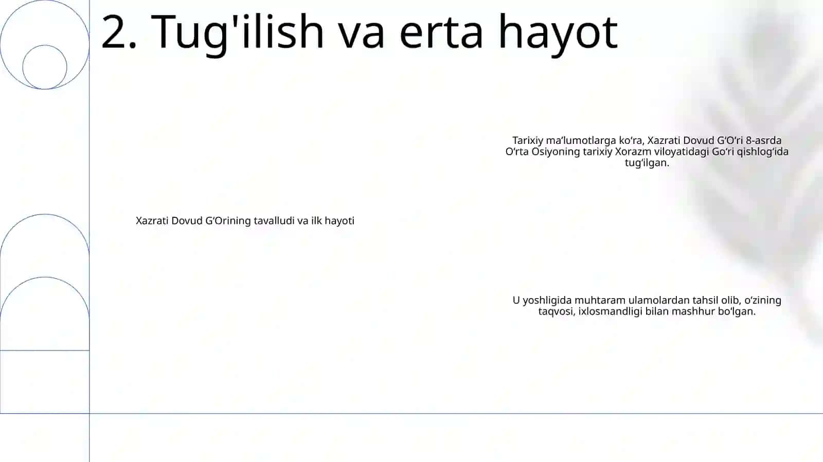 Xazrati Dovud G’Ori 3