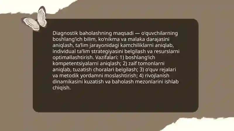 Diagnostik baholash usullari 3