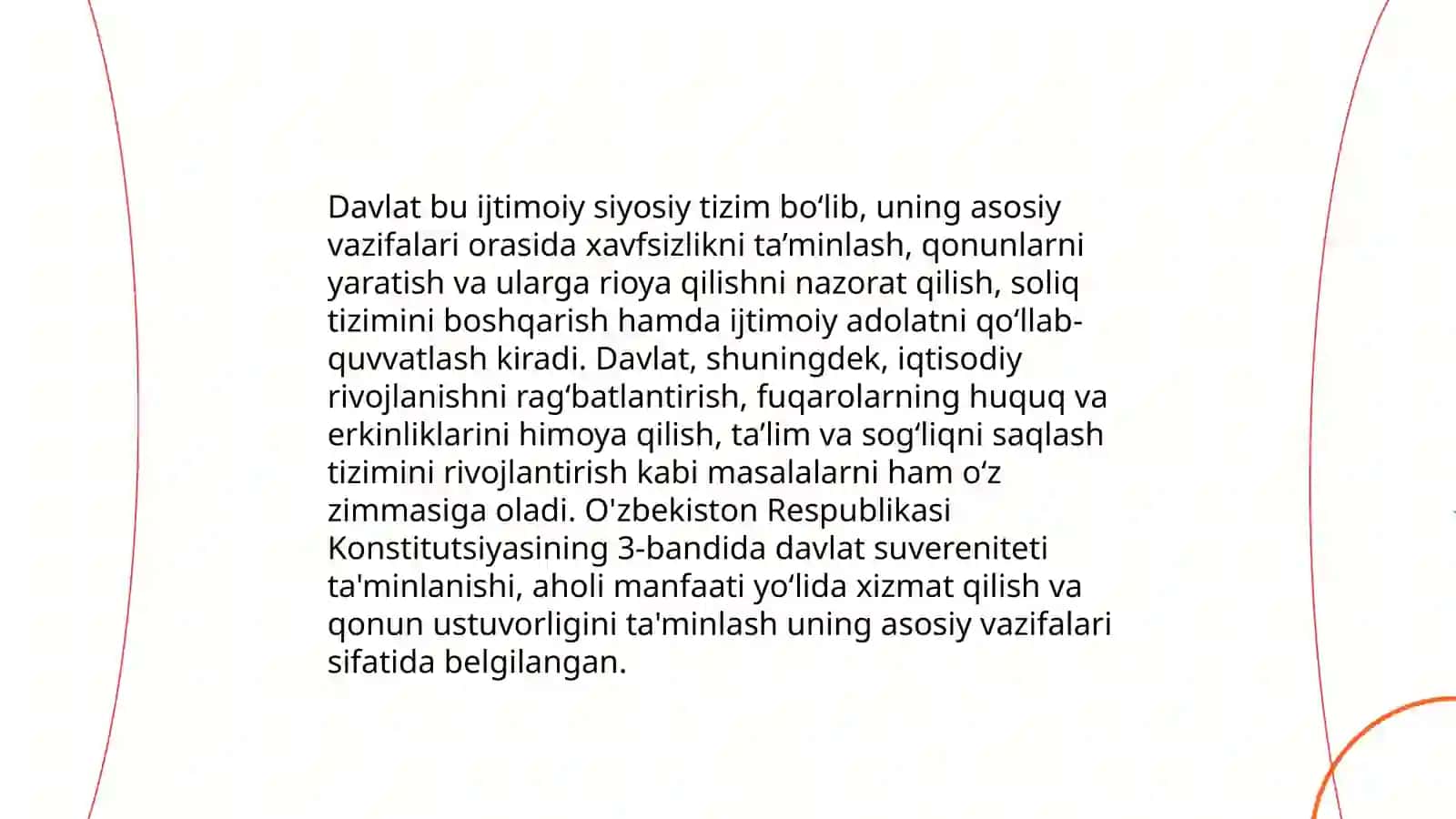 Davlat institutsional tashkilot sifatida 3