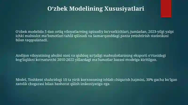 Oʻzbek modeli 3
