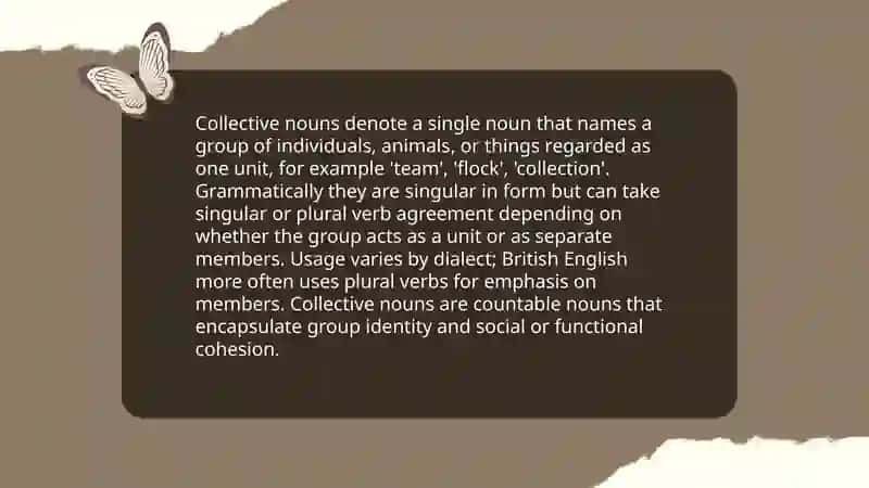 Collective nouns 3