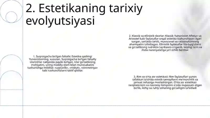 Estetikani aniqlash 3