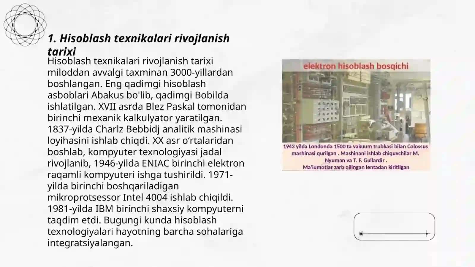 Hisoblash texnikasi tarixi 3