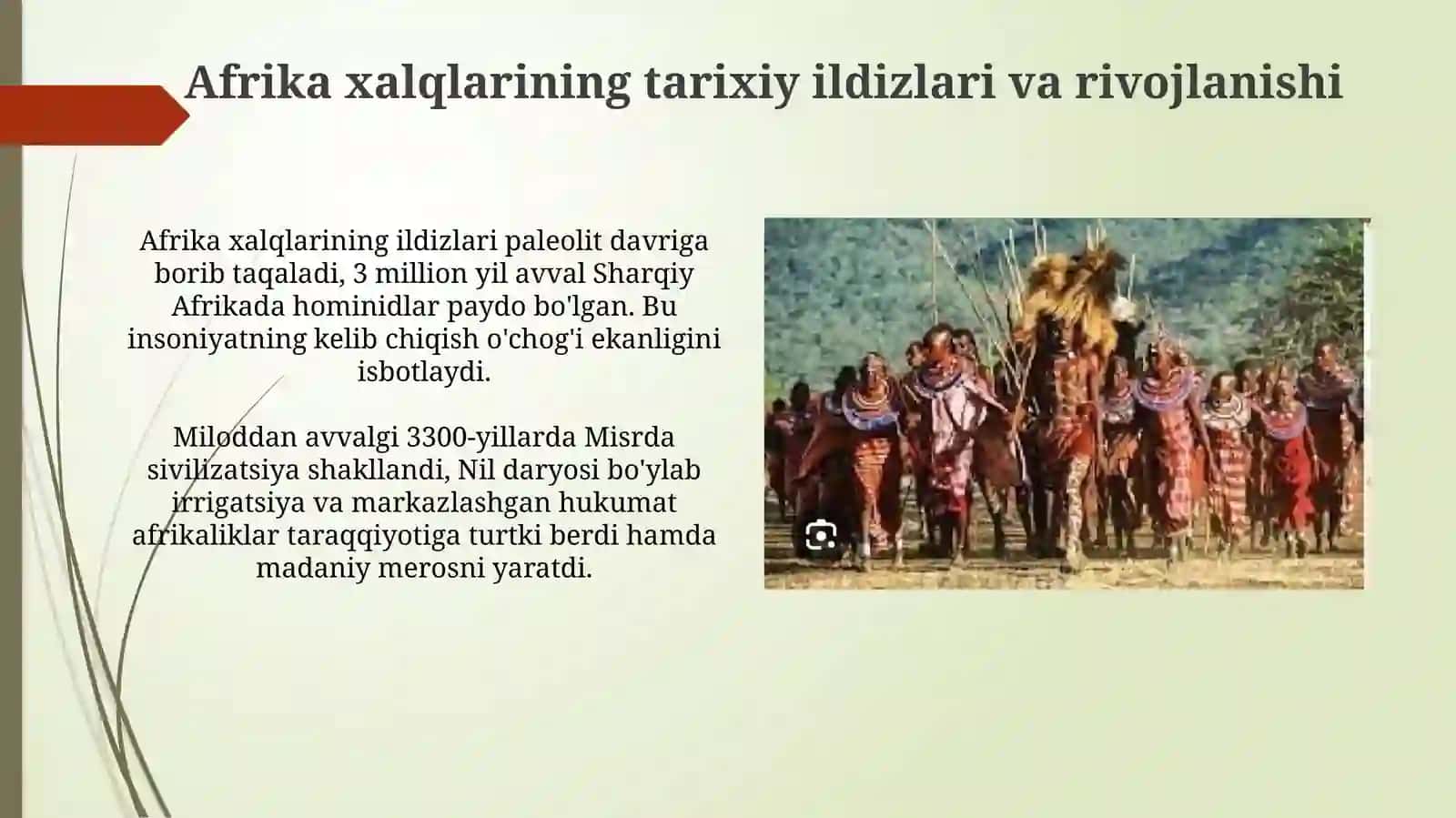 Afrika xalqlari etnomadaniyati 3