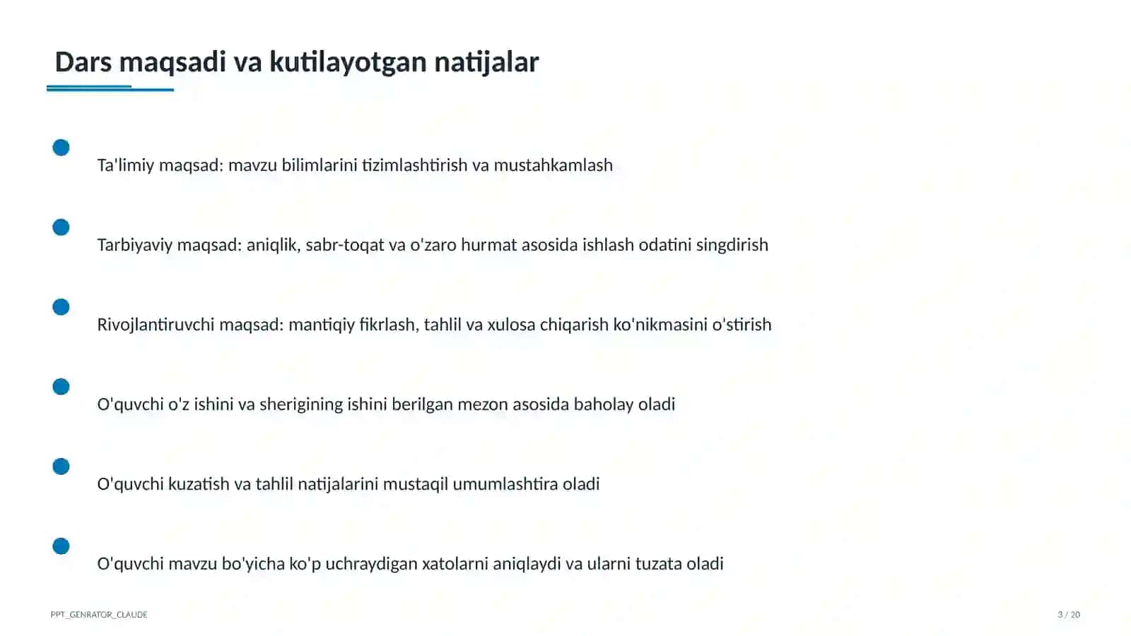 Aldegidlar va karbon kislotalar (10-sinf) 3