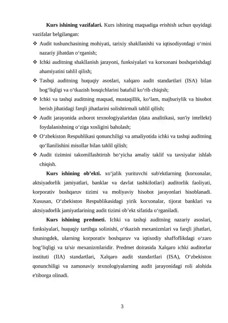 Ichki va Tashqi Auditning Farqli Jihatlari 3
