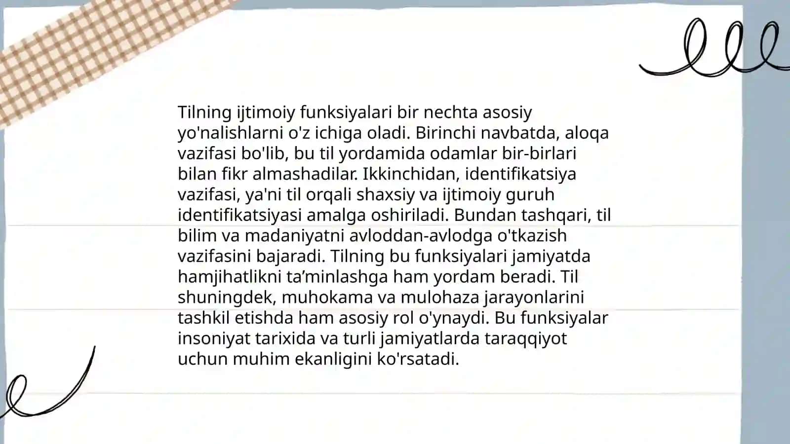 Tilning ijtimoiy korinishlari 3