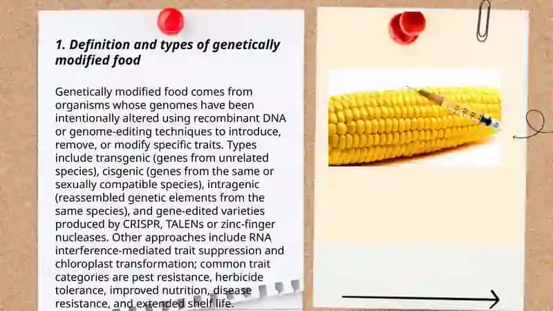 Genetically modified food 3