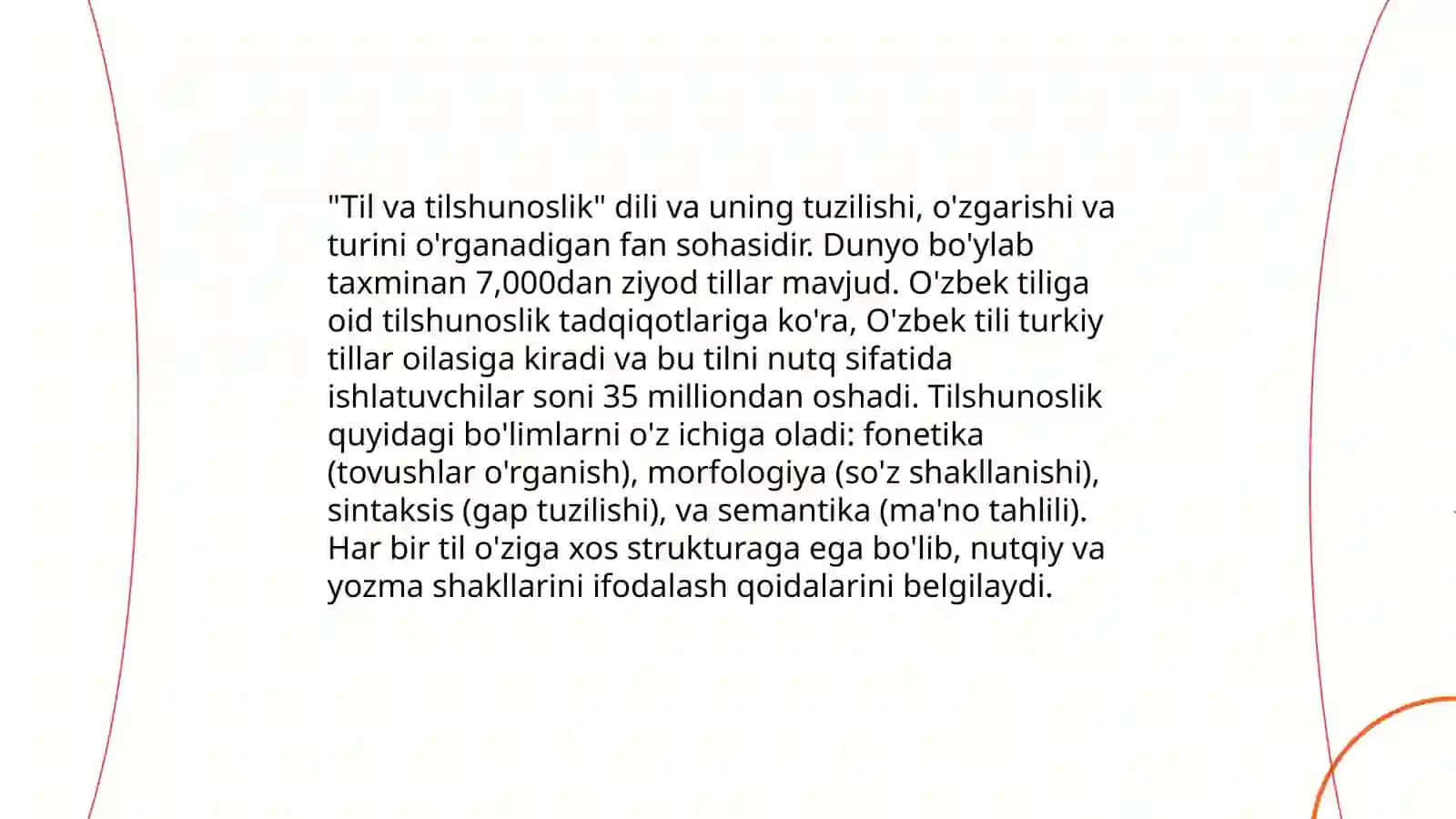 Til va tilshunoslik 3