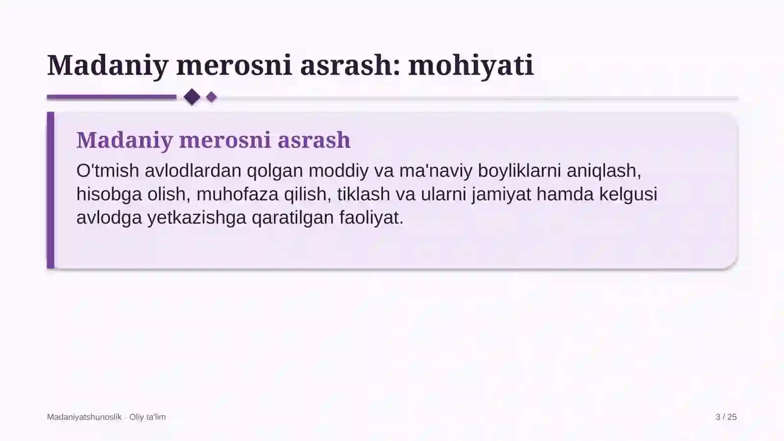 Yog'-moy sanoatida madaniy merosni asrash 3