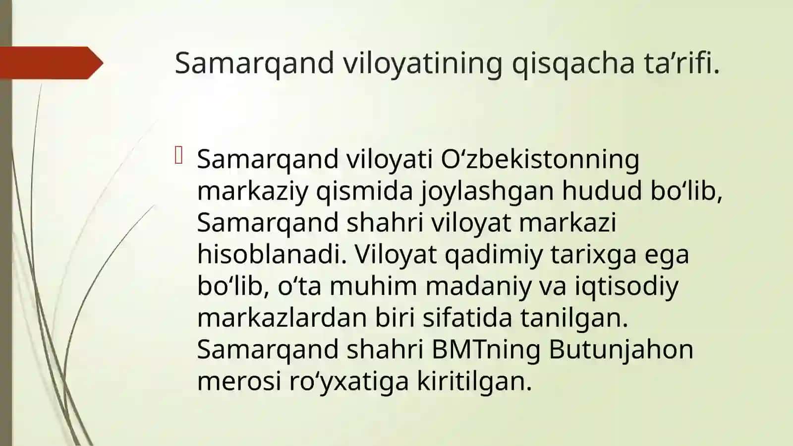 Samarqand Viloyati Madaniyati 3