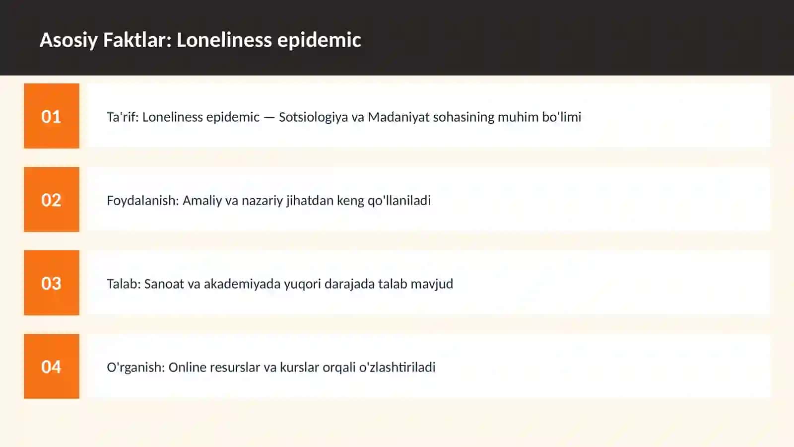 Loneliness epidemic 3
