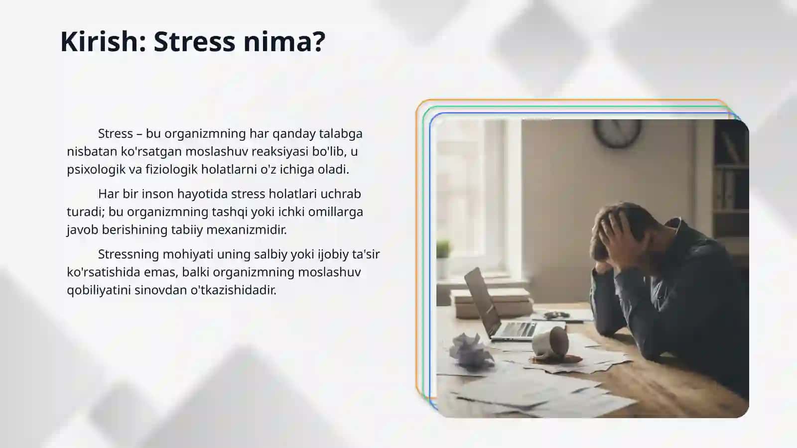 Stress haqida tushuncha 3