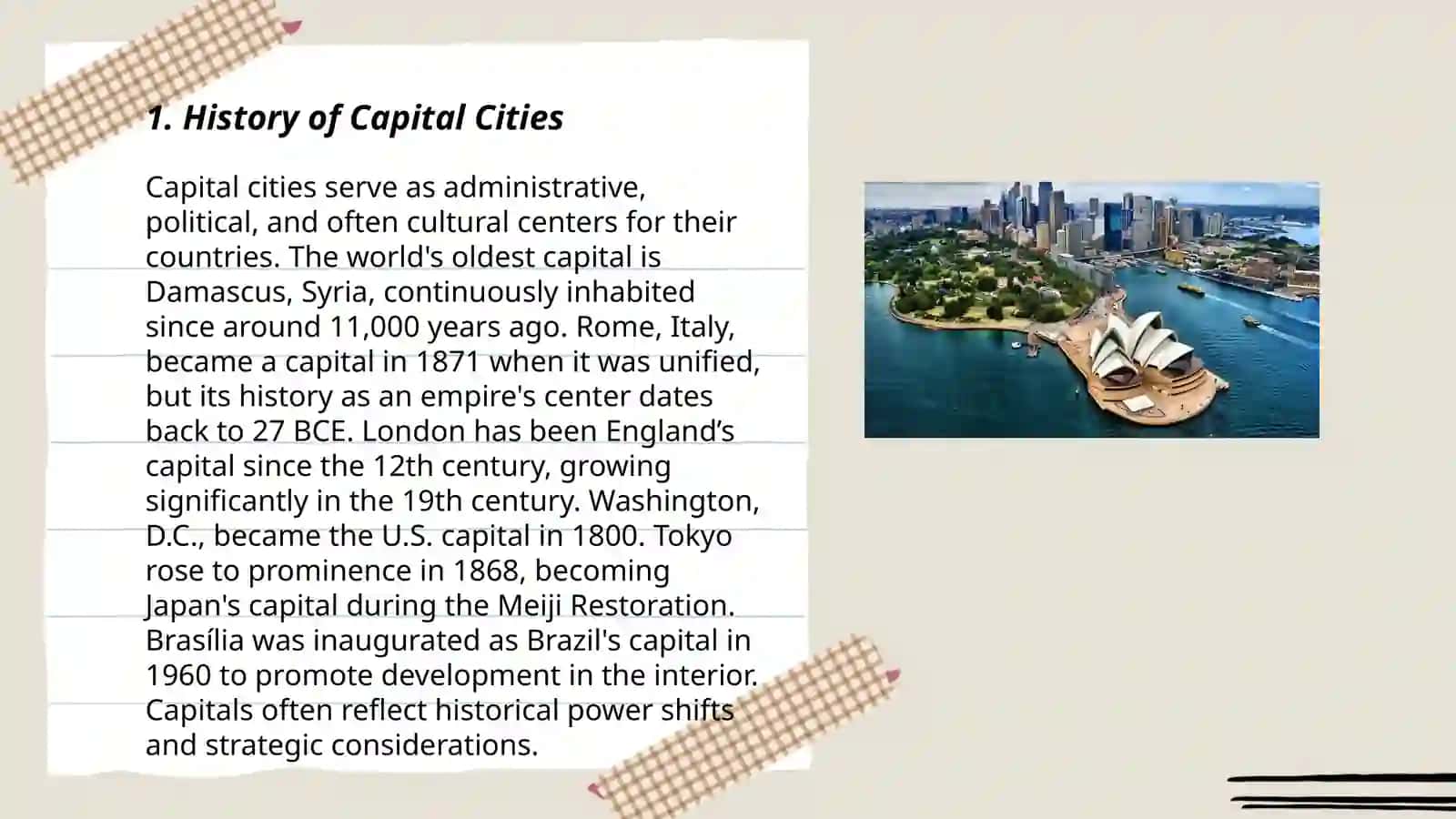 History of Capital Cities 3