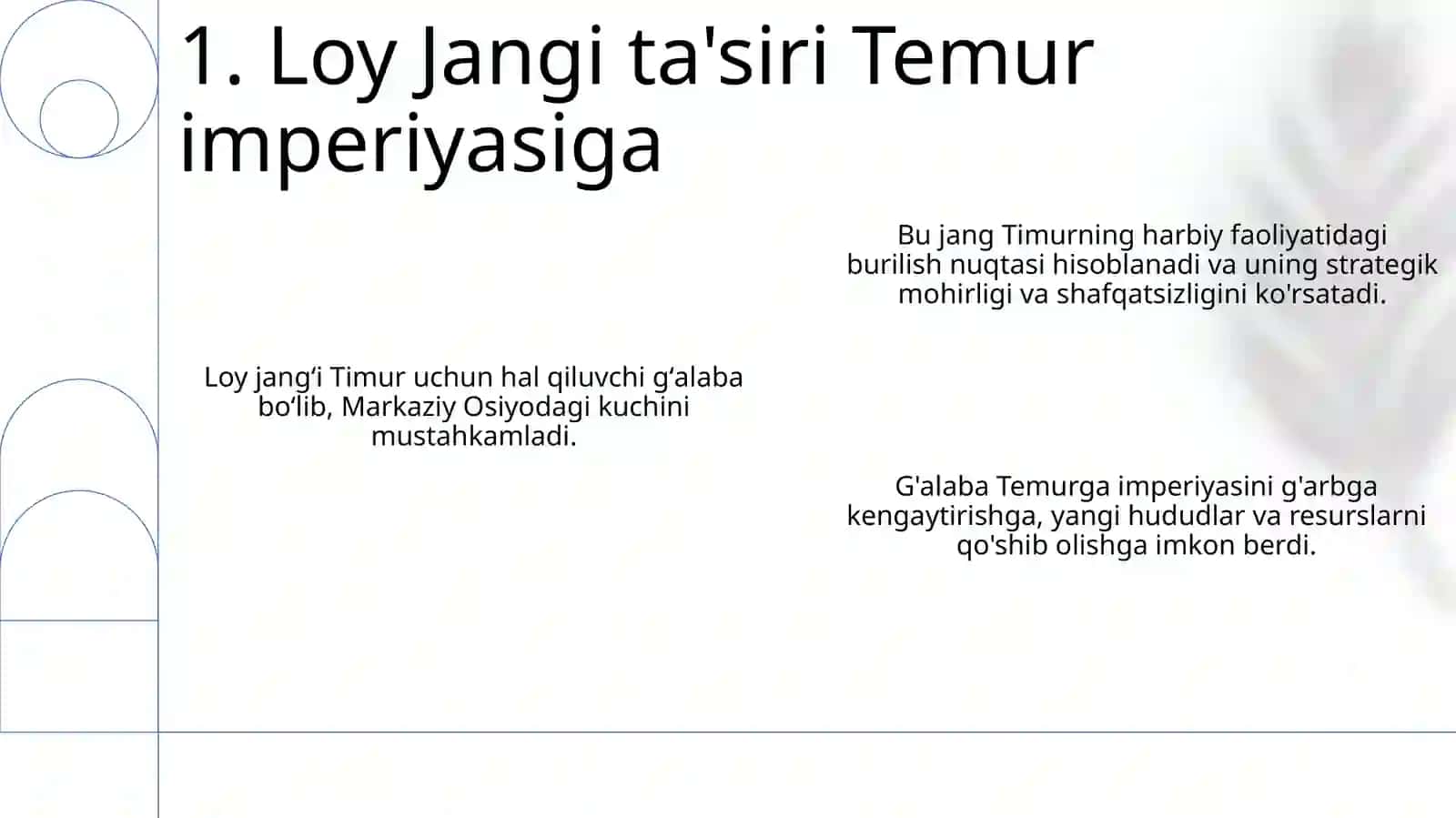 Amir Temur "Loy jangi" 3