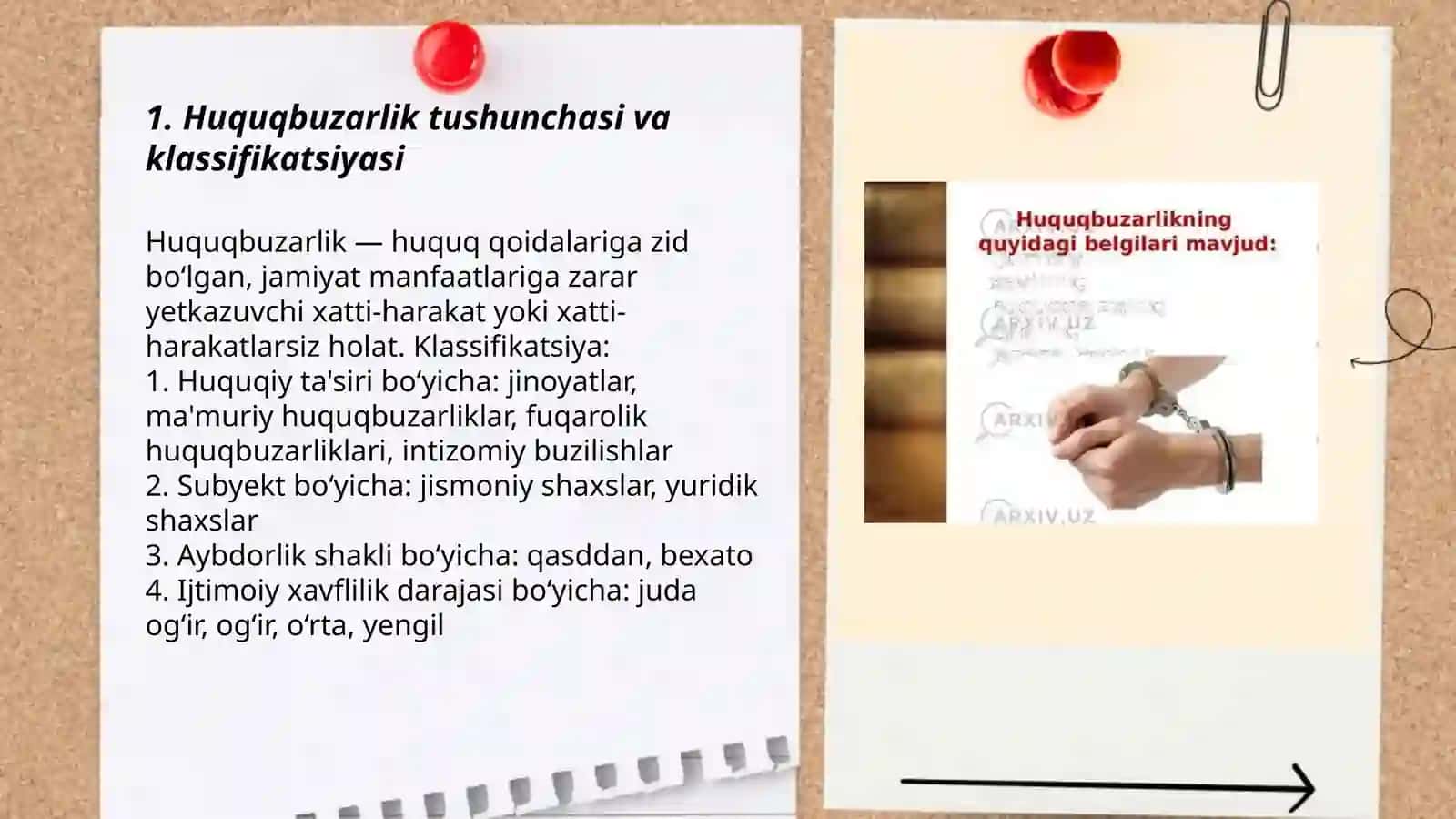Huquqbuzarlik 3