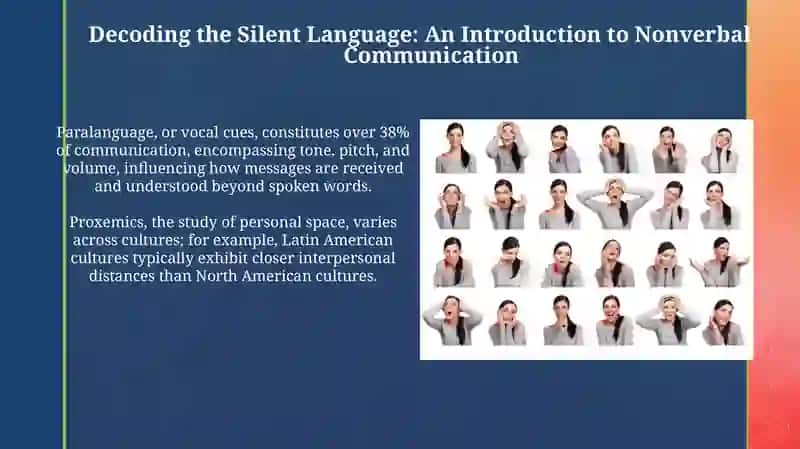 Decoding the Silent Language: An Introduction to Nonverbal Communication 3