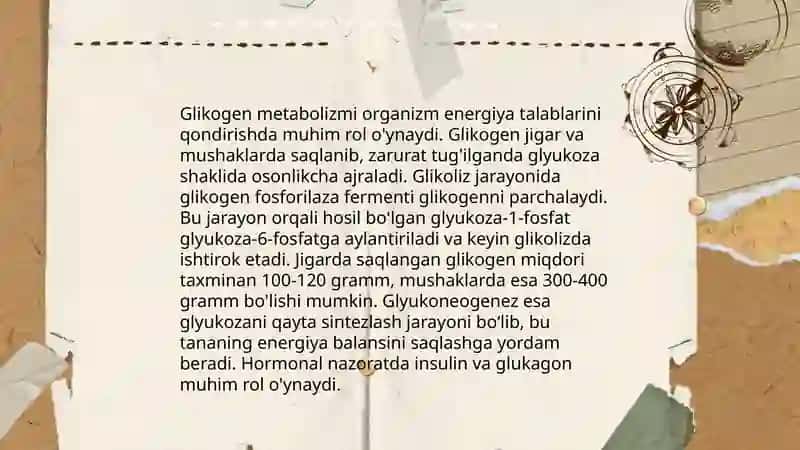 Glikogen kasalliklari 3