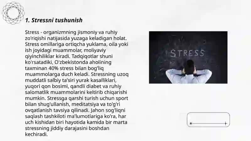 Stressni boshqarish 3