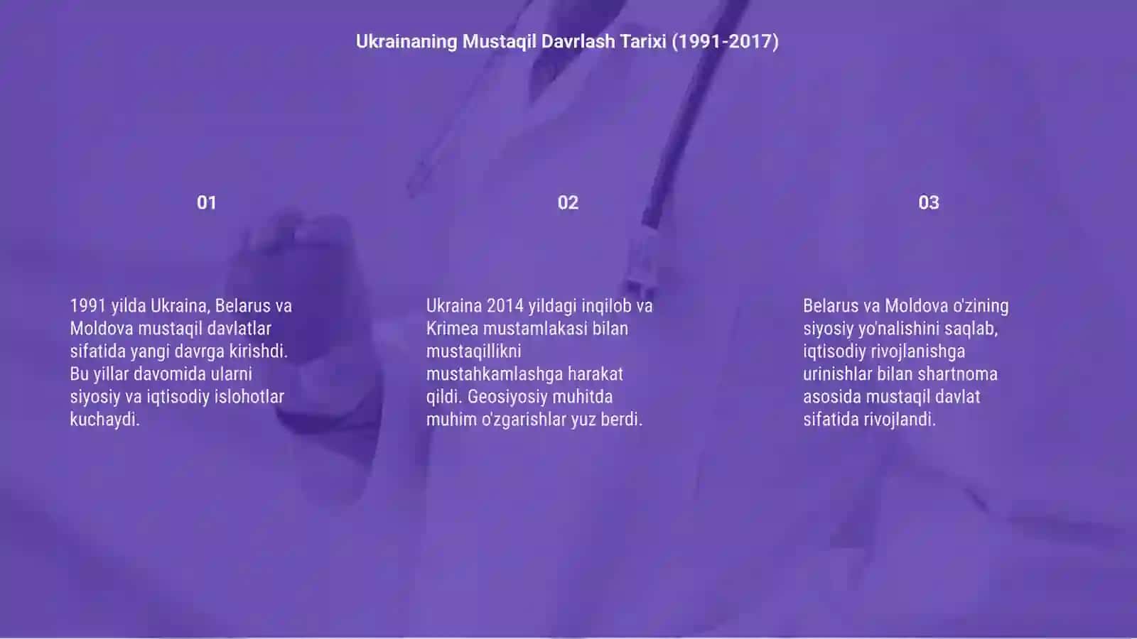Ukrainaning Mustaqil Davrlash Tarixi (1991-2017) 3