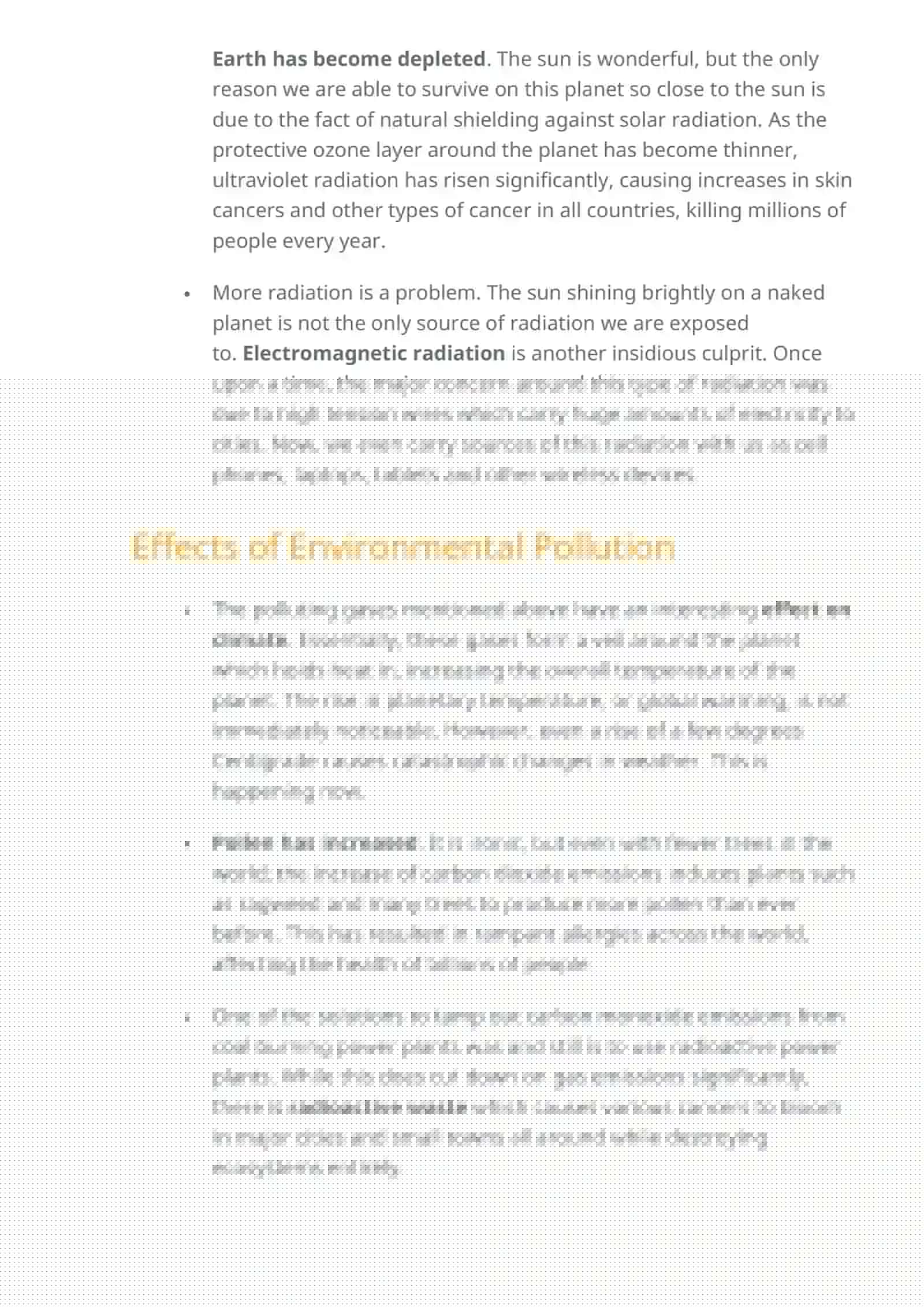 Environmental Pollution 3