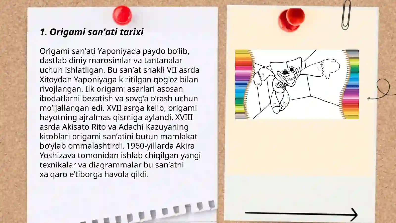 Origami san'ati tarixi 3