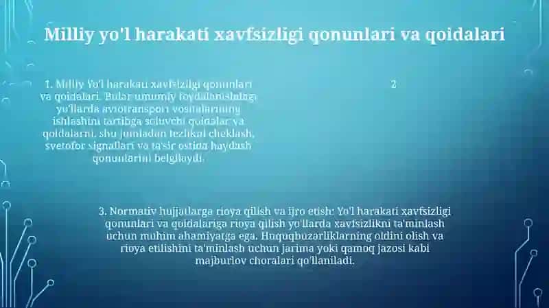 Avtomobil Yo‘llari Va Shahar Ko‘Chalarining Ko‘Tarilish Tushish Bo‘Yicha Harakat Xavfsizligi Qo‘Yilgan Me’Yoriy Talablarni O‘Rganish 3