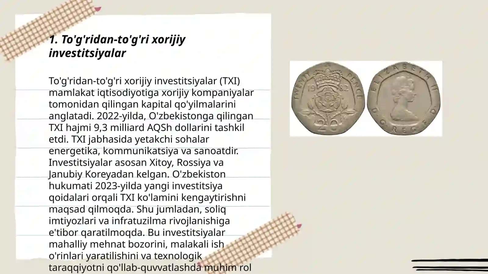 To'g'ridan-to'g'ri xorijiy investitsiyalar 3