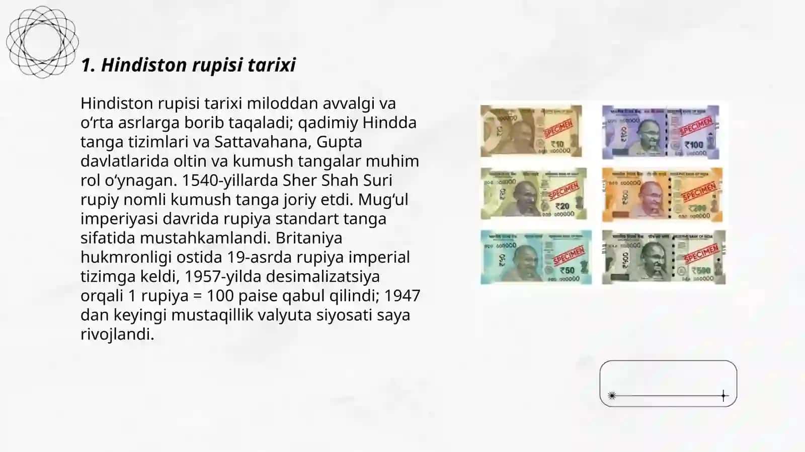 Hindiston Rupiyasi Tarixi 3