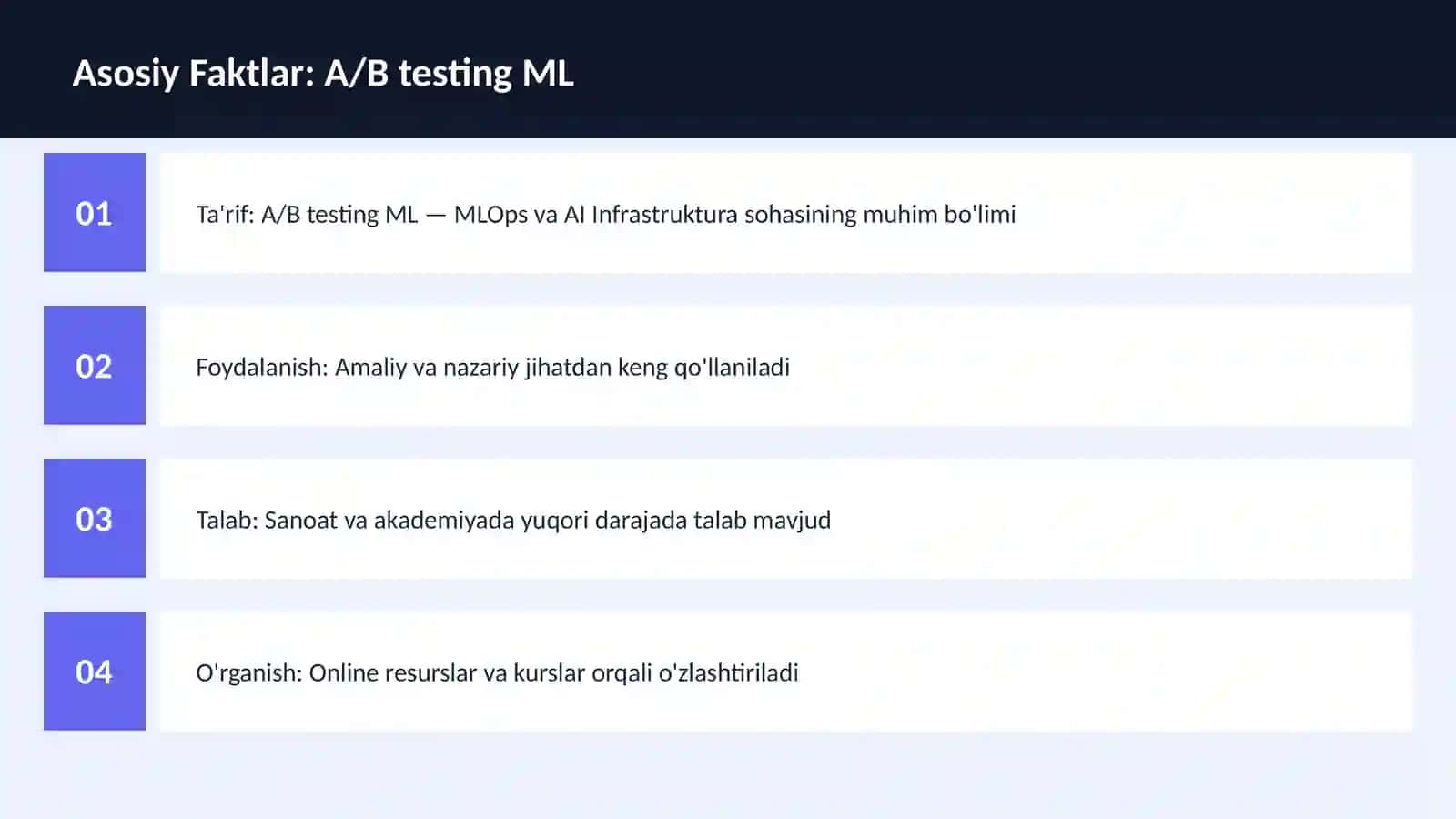 A/B testing ML 3