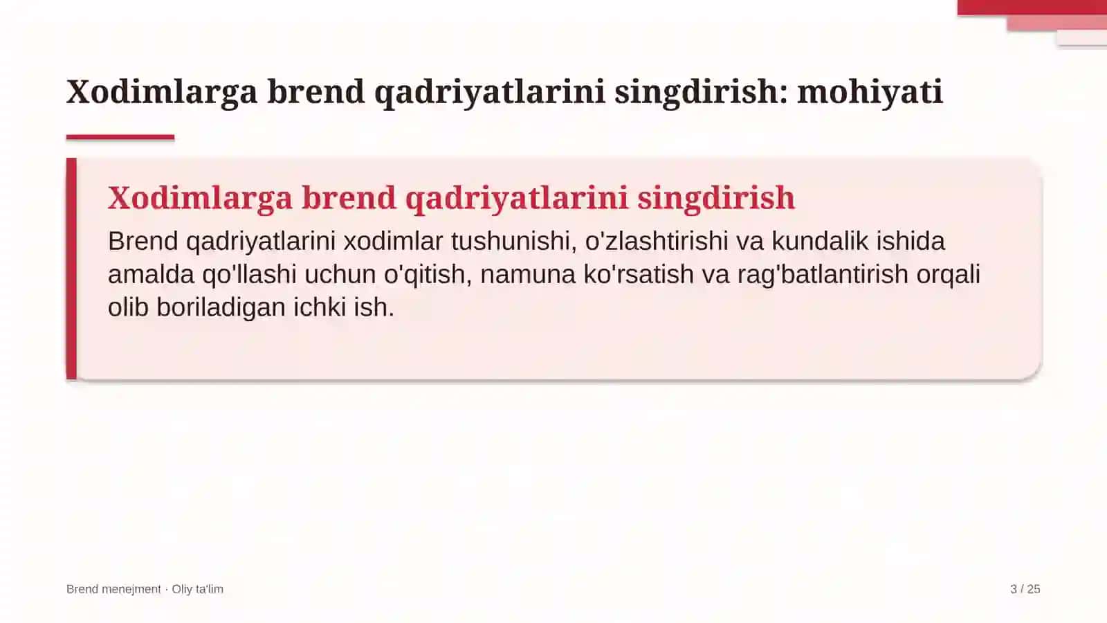 telekanallarda xodimlar o'rtasida brend qadriyatlarini singdirish 2059 3