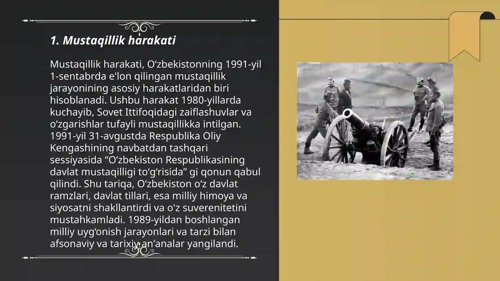 Mustaqillik Harakati 3