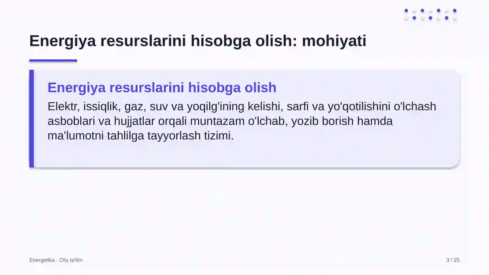 sanoatda energiya resurslarini hisobga olish 2224 3