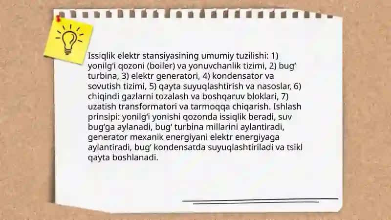 Issiqlik elektr stansiyasi 3