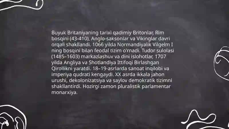 Buyuk Britaniyaning tarixi 3