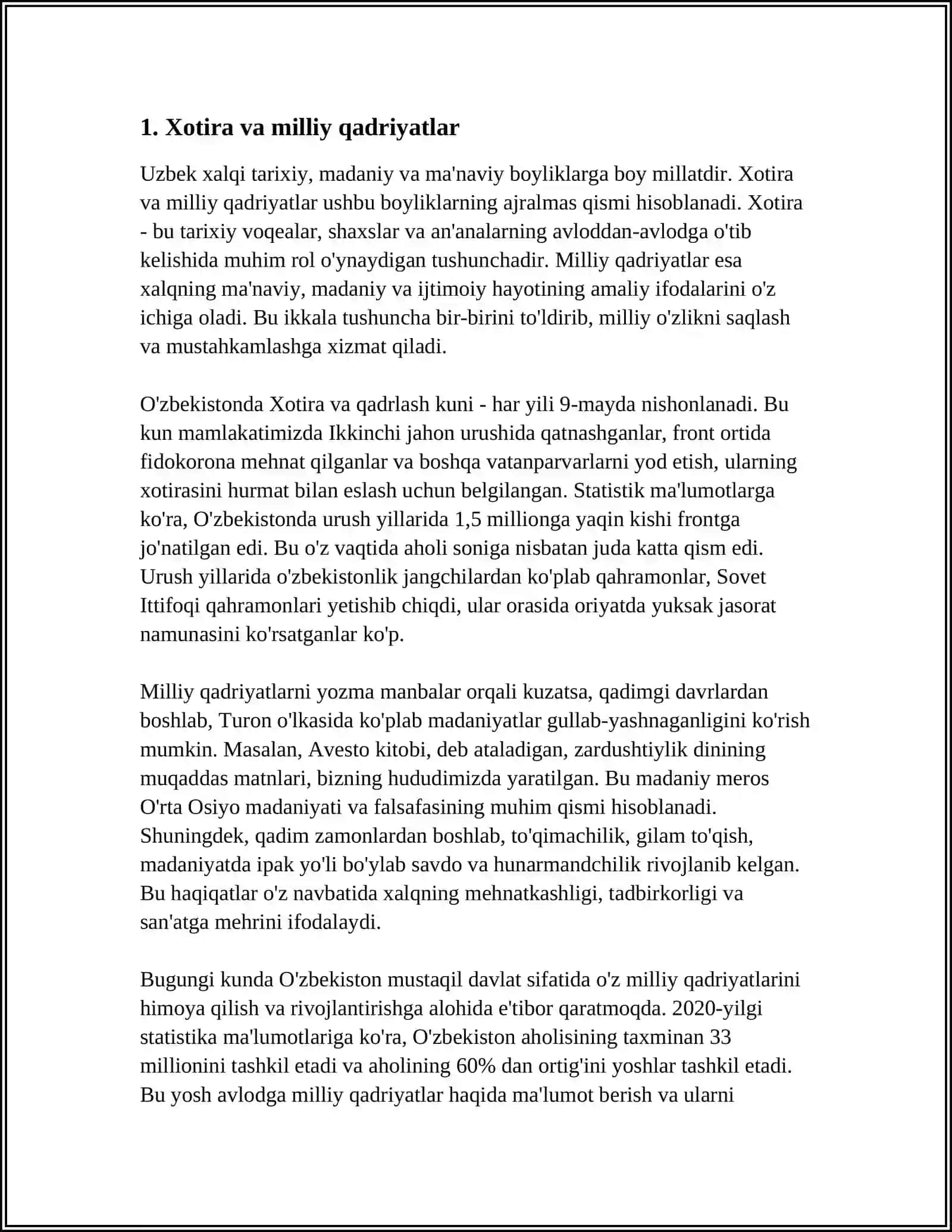 Xotira 3