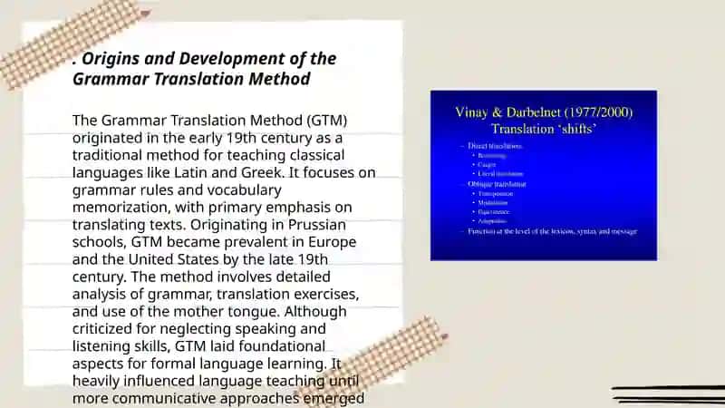 Direct and Grammar Translation Methods 3