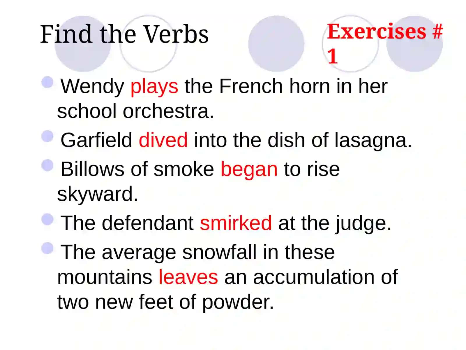 Simple Past Tense 3