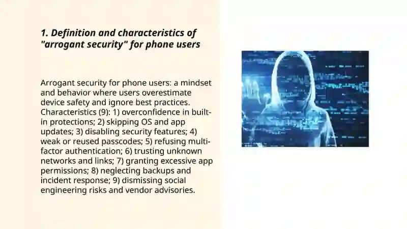 Arrogant security for phone users 3