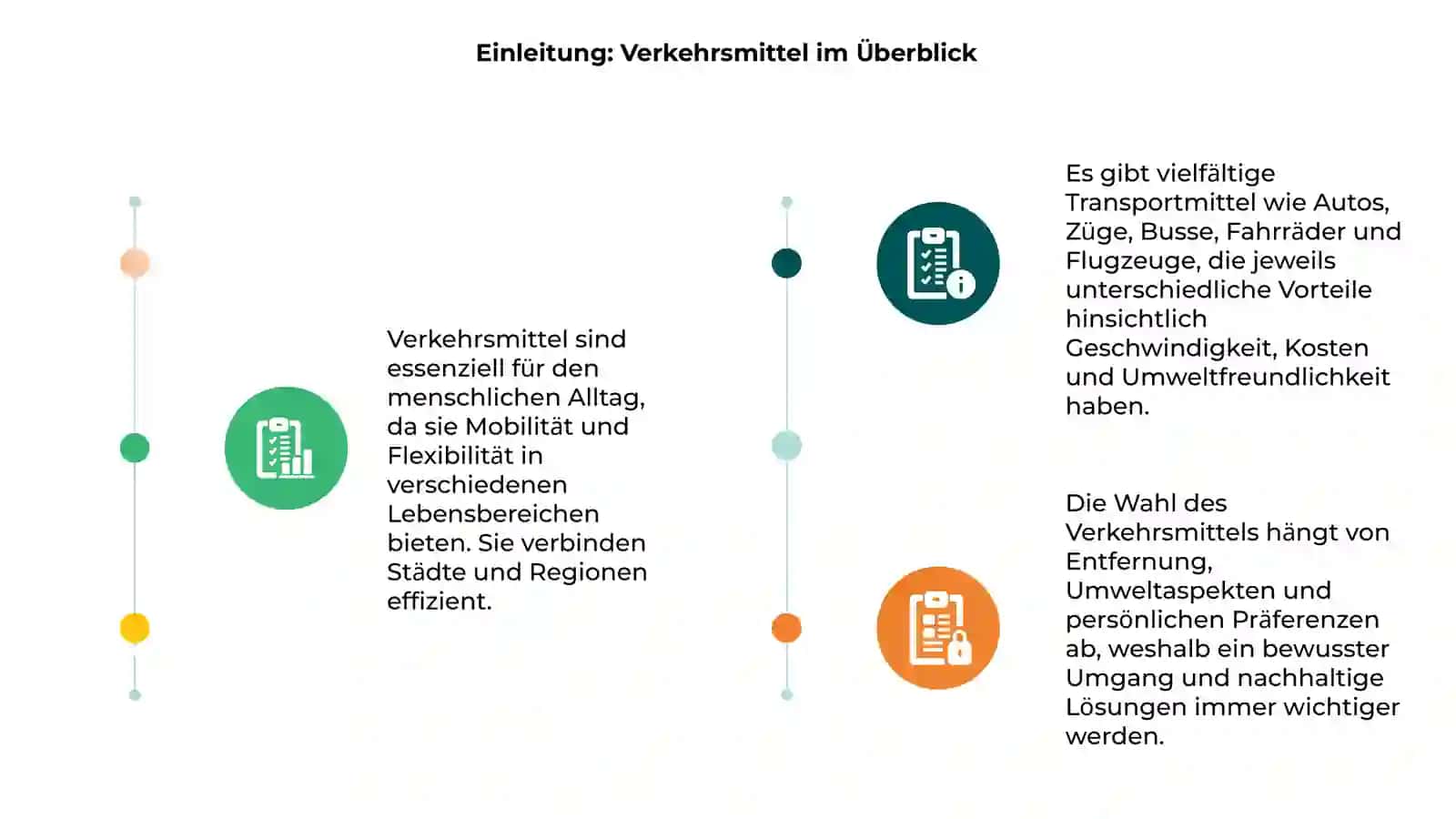 Die Verkehrsmittel 3