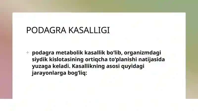 Podagra 3