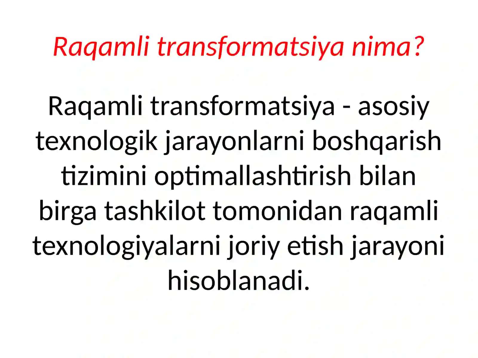 Raqamli transformatsiya 3