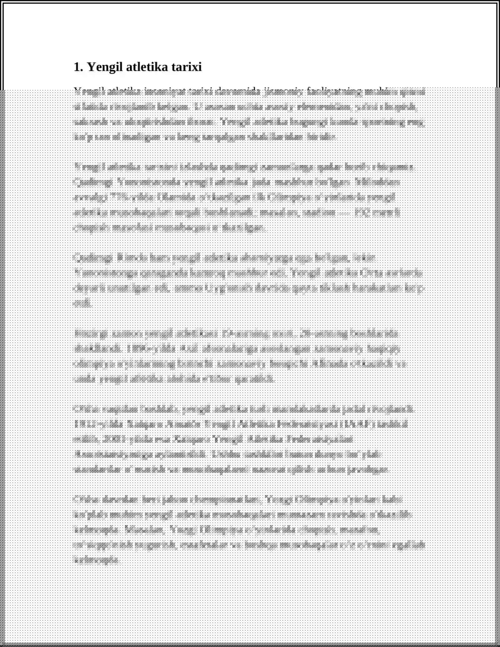 Yengil Atletika Tarixi 3